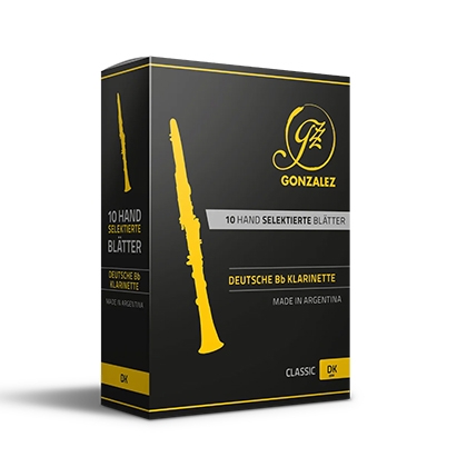 Gonzalez GC er laget for munnstykker til tyske/østerrikske klarinetter (Oehler).
De kan også fungere på franske munnstykker, men dette må testes for hvert enkelt munnstykke.